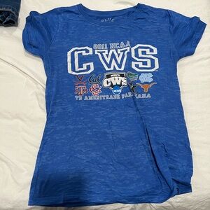 Blue 84 Kids NCAA CWS Graphic Tee - Blue and White